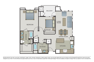 Plan 2A 104 floor plan